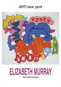 This is a poster for Documentary Elizabeth Murray - ART/new york No. 29 featuring an abstract painting of Elizabeth Murray